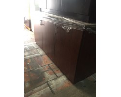 THANH LÝ TỦ HỒ SƠ 3 CÁNH NÂU CÁNH GIÁN